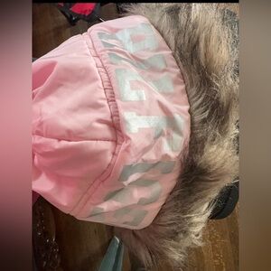 Tommy Hilfiger Pink Jacket with faux fur hood